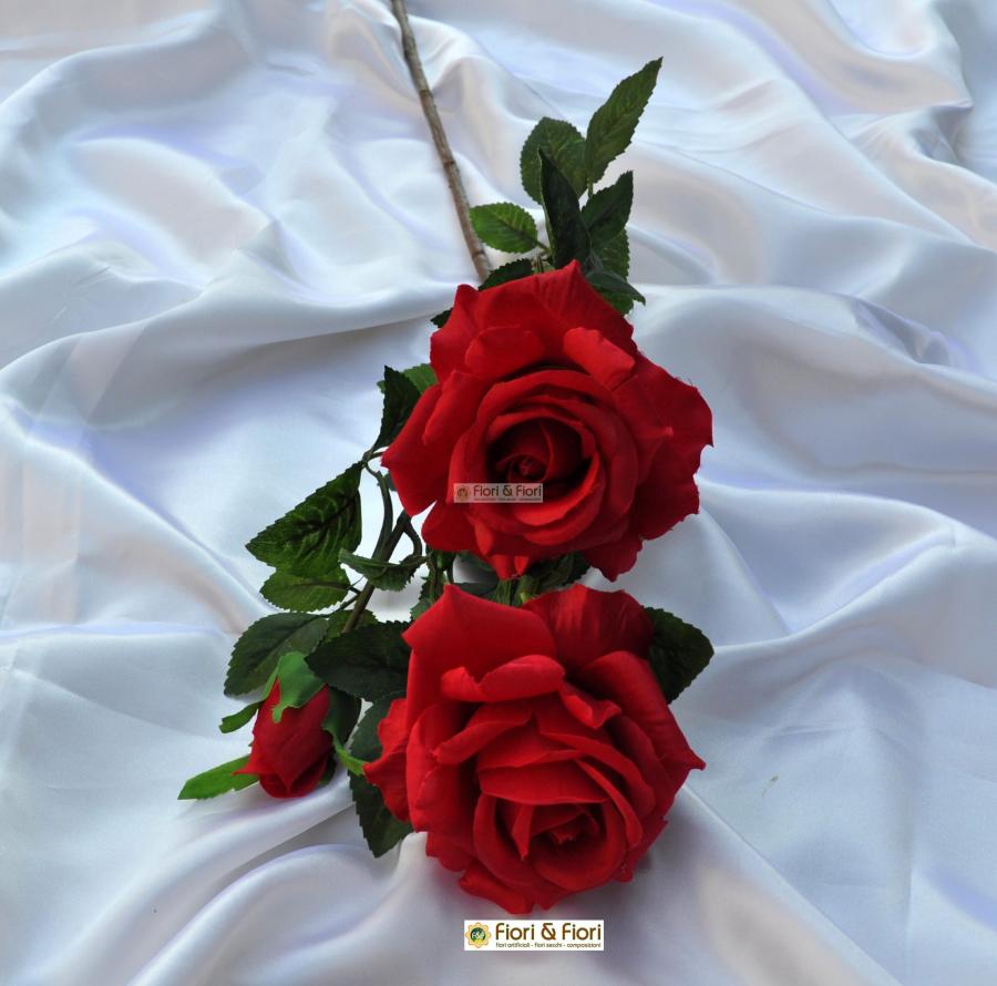 Fiore artificiale rosa (Nero-12 pezzi