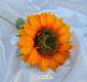 Fiore artificiale girasole summer maxi arancio