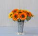 Fiore artificiale Girasole summer arancio