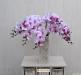 Fiore artificiale Phalaenopsis real touch fucsia