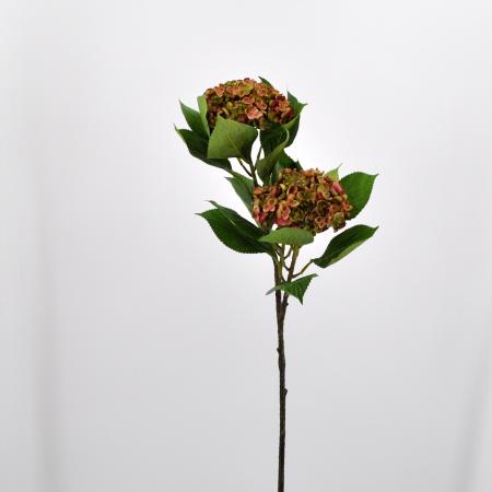 Fiore artificiale Ortensia annabelle verde