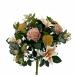 Bouquet fiori artificiali Josèphine salmone