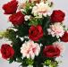 Bouquet Rose e Dalie rosso