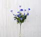 Fiore artificiale margherita blù