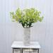 Fiore artificiale gypsophila spray verde