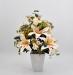 Bouquet fiori artificiali Virginia bianco