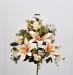 Bouquet fiori artificiali Virginia bianco