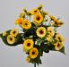 Bouquet fiori artificiali Angelica giallo