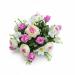 Bouquet fiori artificiali Angelica rosa