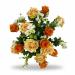 Bouquet fiori artificiali Rosanna arancio