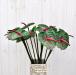 Fiore artificiale Anthurium verde