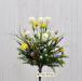 Bouquet fiori artificiali Tirolo bianco
