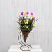 Bouquet fiori artificiali Tirolo fucsia