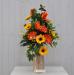 Bouquet fiori artificiali summer orange