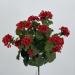 Geranio artificiale UV rosso