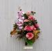 Bouquet fiori artificiali Rosa cabbage