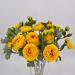 Fiore artificiale Ranuncolo giallo