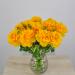 Fiore artificiale Ranuncolo giallo